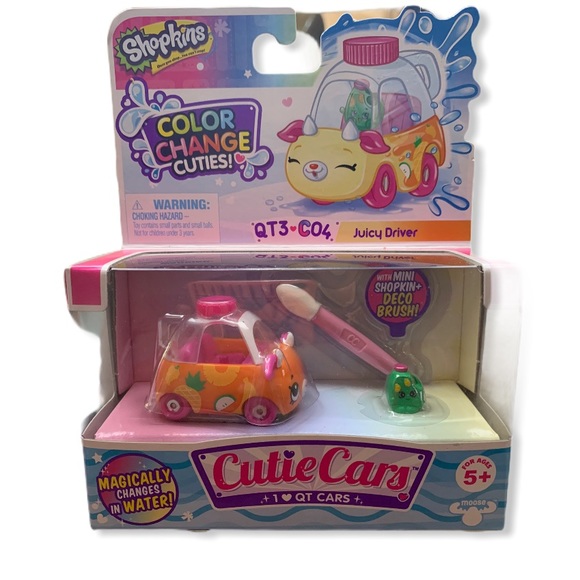 Moose Toys Toys Shopkins Color Change Cutie Car Poshmark